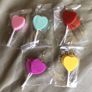 Lollipop Heart earrings